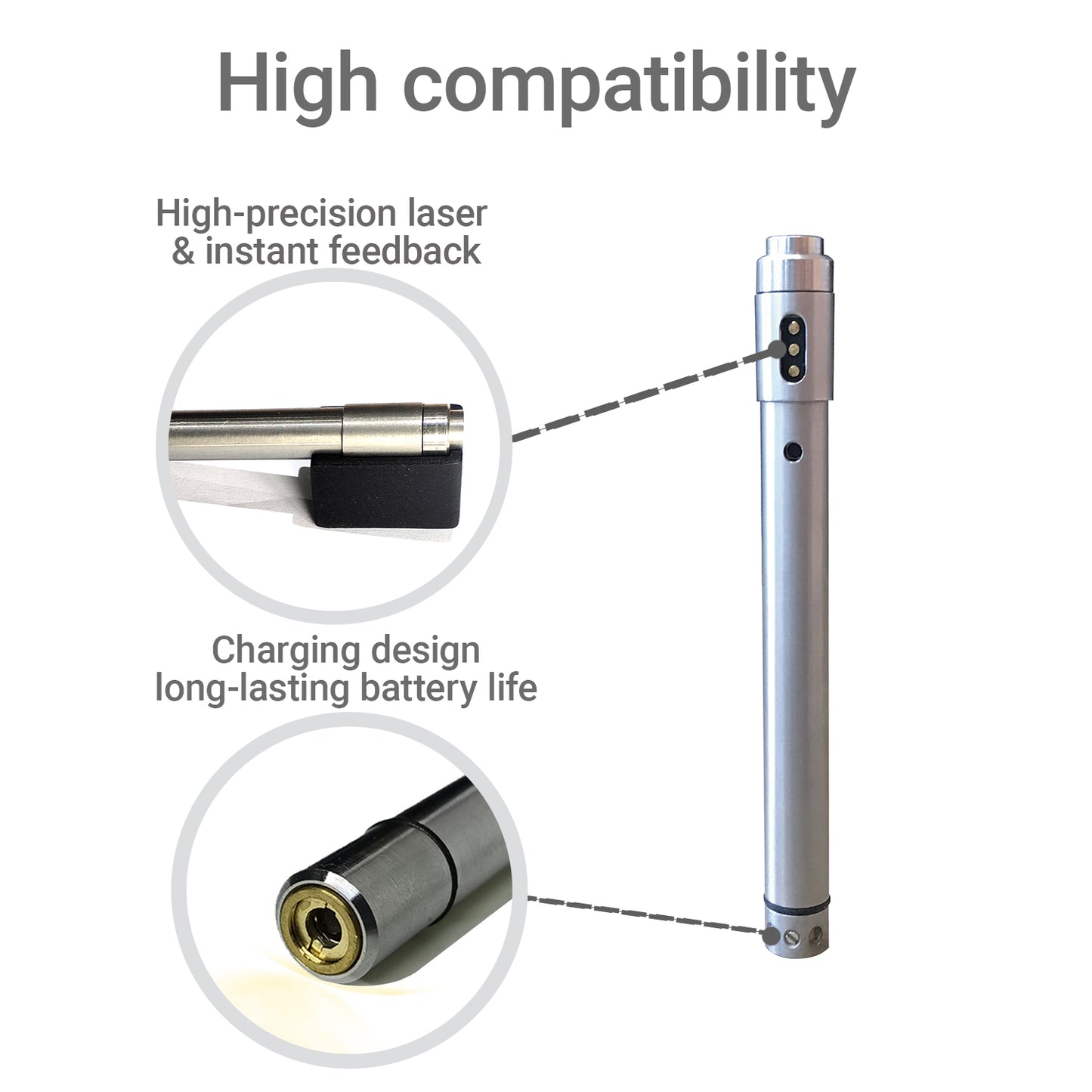 LN-9 Stainless 9mm Laser Training Tube