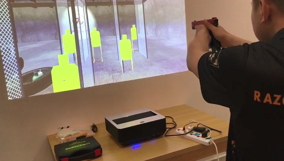 F22 All-in-One Projection Laser Shooting Range