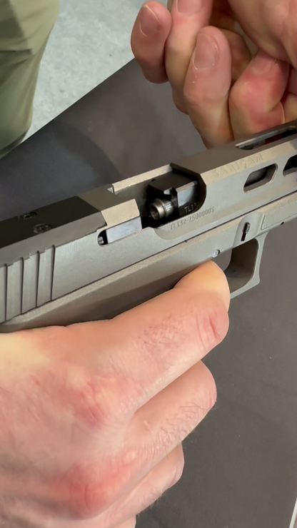 LN-9 Stainless 9mm Laser Training Tube