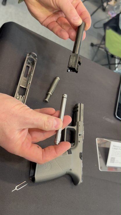 LN-9 Stainless 9mm Laser Training Tube